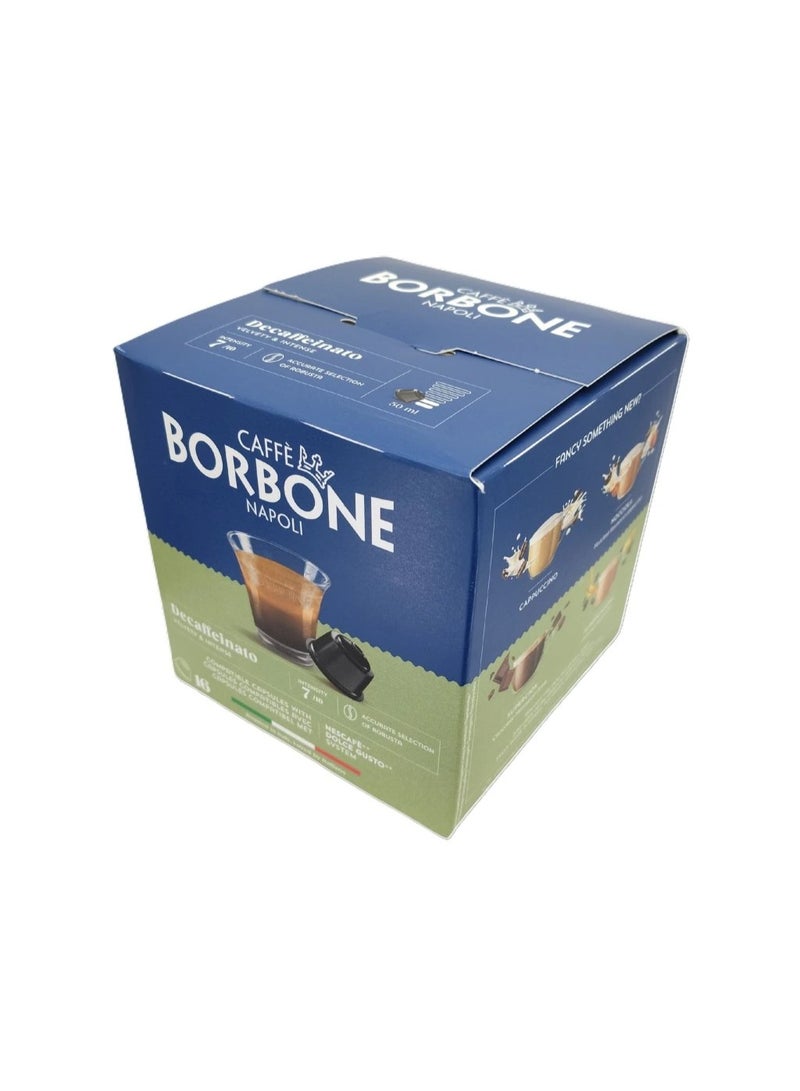 CAFFE BORBONE Decaf decaffeinated capsules napoli 16 pcs - Image 2